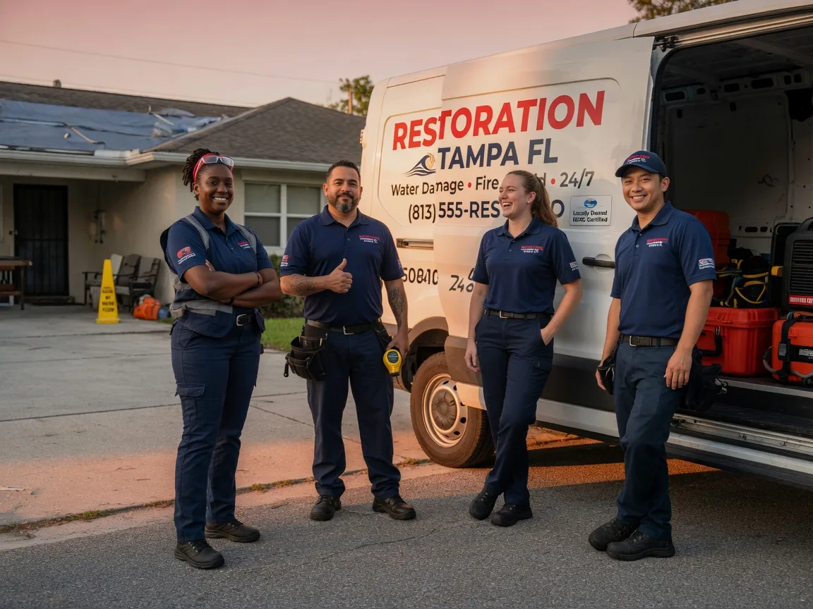 Water Damage Restoration company in Floris, IA
